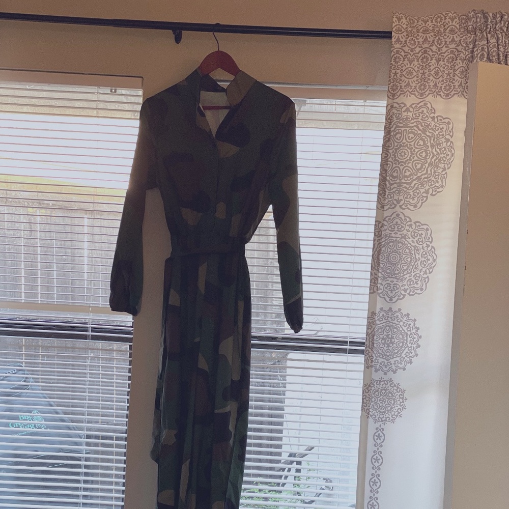 Camouflage Jumpsuit